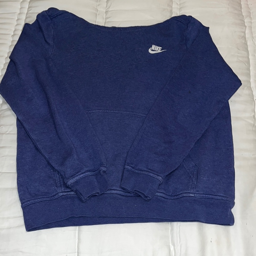 Blue Nike women’s sweatshirt